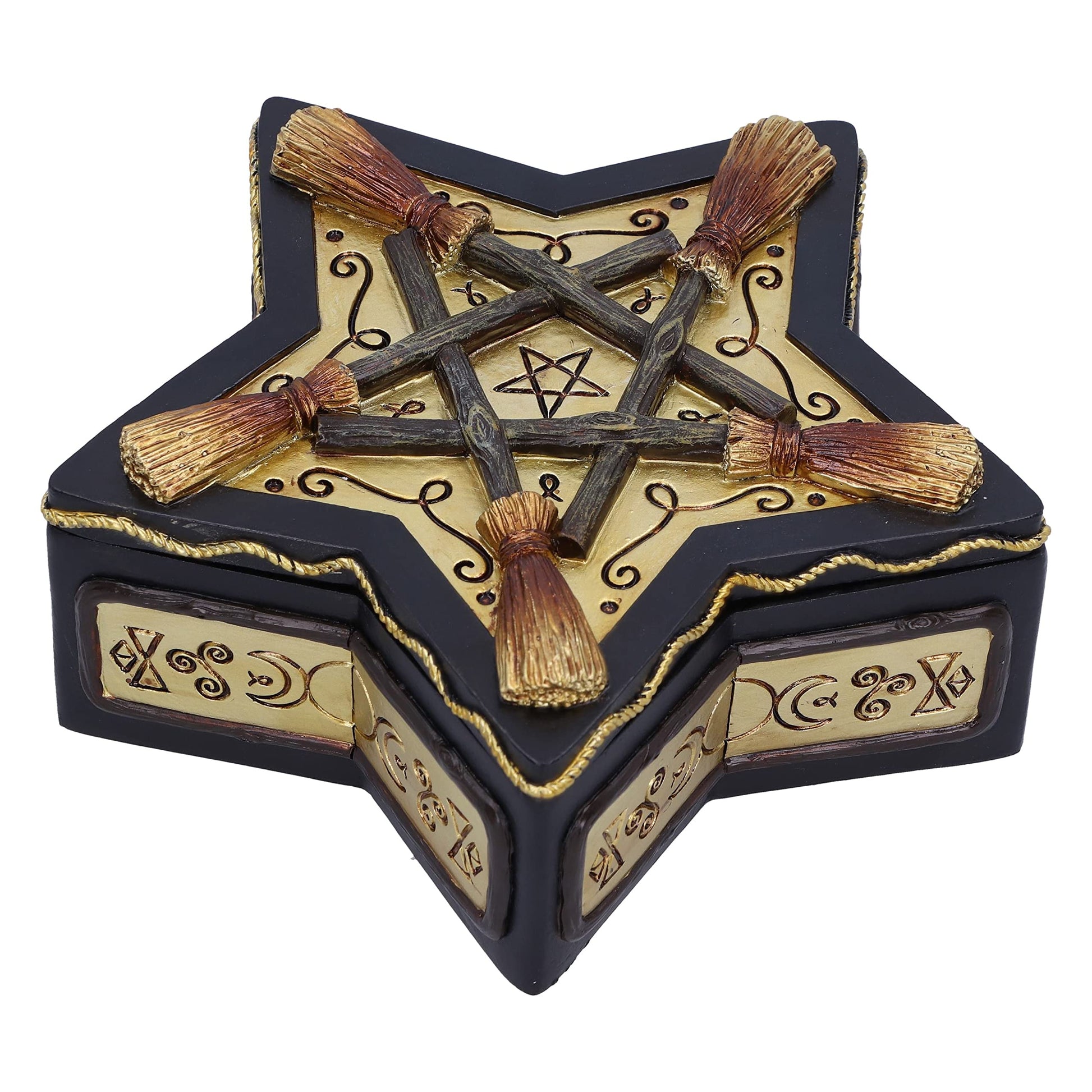 Magick Protector Wiccan Broomstick Box 16cm 3