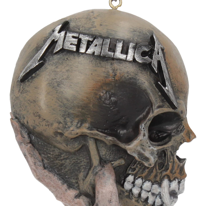 Metallica Sad But True Festive Hanging Decorative Ornament 10.8cm Officially Licensed