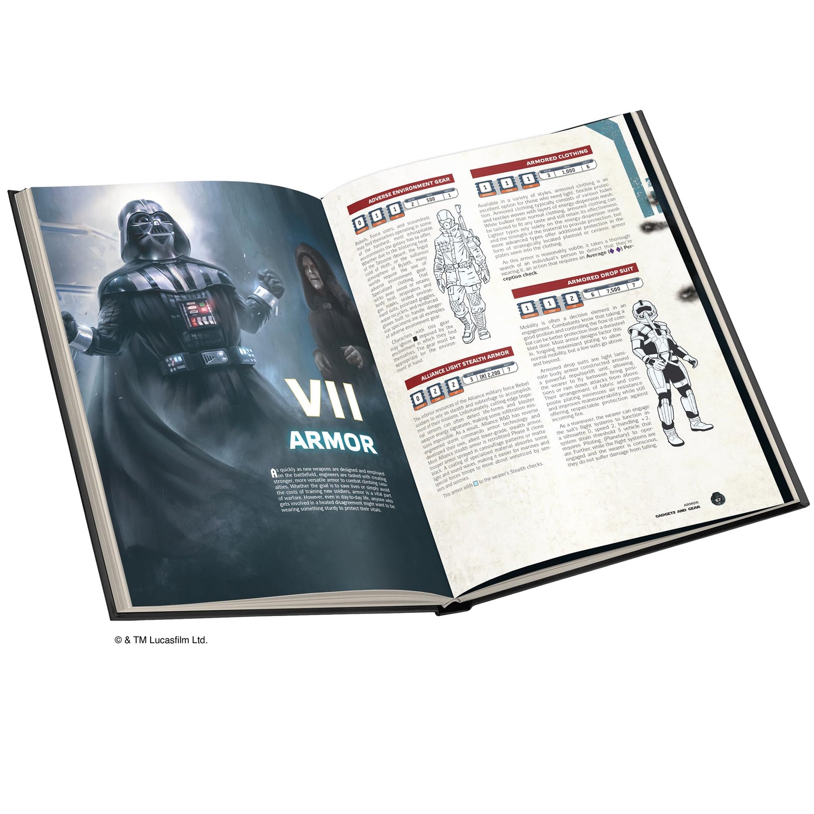 Star Wars RPG Gadgets and Gear Roleplaying Game by Edge Entertainment Studio 2