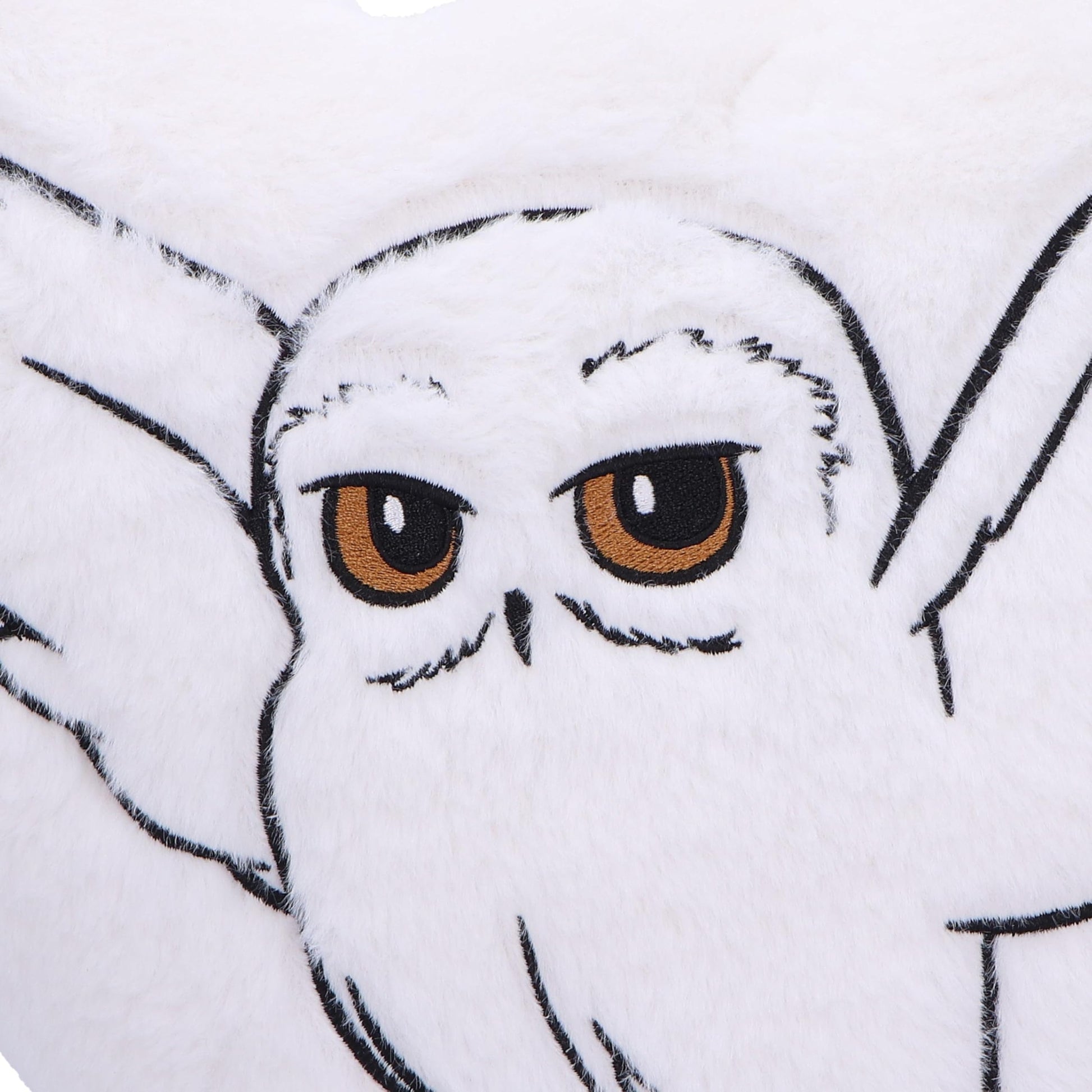 Harry Potter White Fluffy Hedwig Owl Cushion 40cm 3