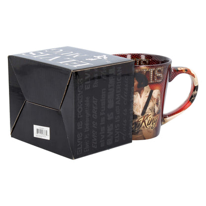 Elvis Presley The King Mug 12oz 5