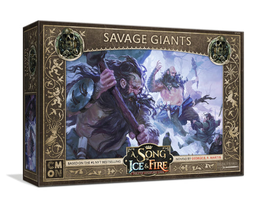 CMON A Song of Ice and Fire Tabletop Miniatures Savage Giants Unit Box - Towering Behemoths of Raw Power! Strategy Game for Adults, Ages 14+, 2+ Players, 45-60 Minute Playtime, Made by CMON 1