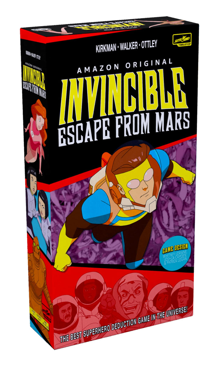 Invincible: Escape from Mars - Intergalactic Showdown Board Game for Ages 11+, 4-10 Players, 20-45 Minutes Playtime