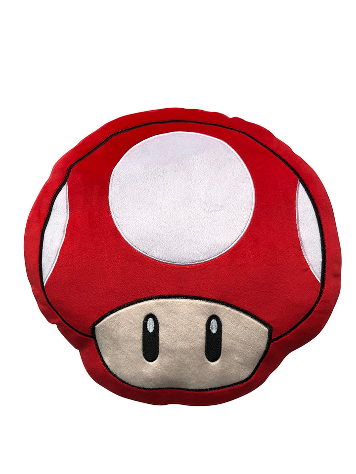 Super Mario Mushroom Soft to Touch Cushion 40cm