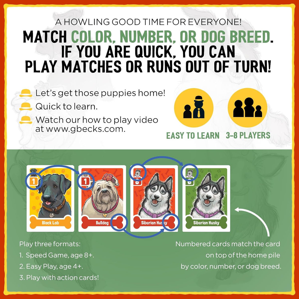 Nuts About Mutts Card Game