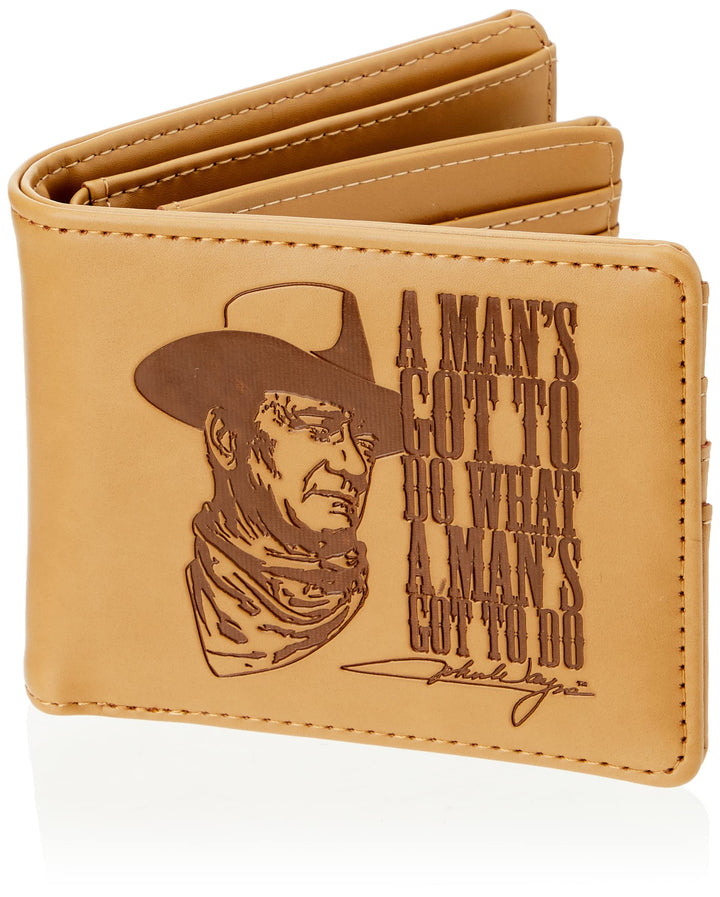 A Mans Got To Do What John Wayne Wallet