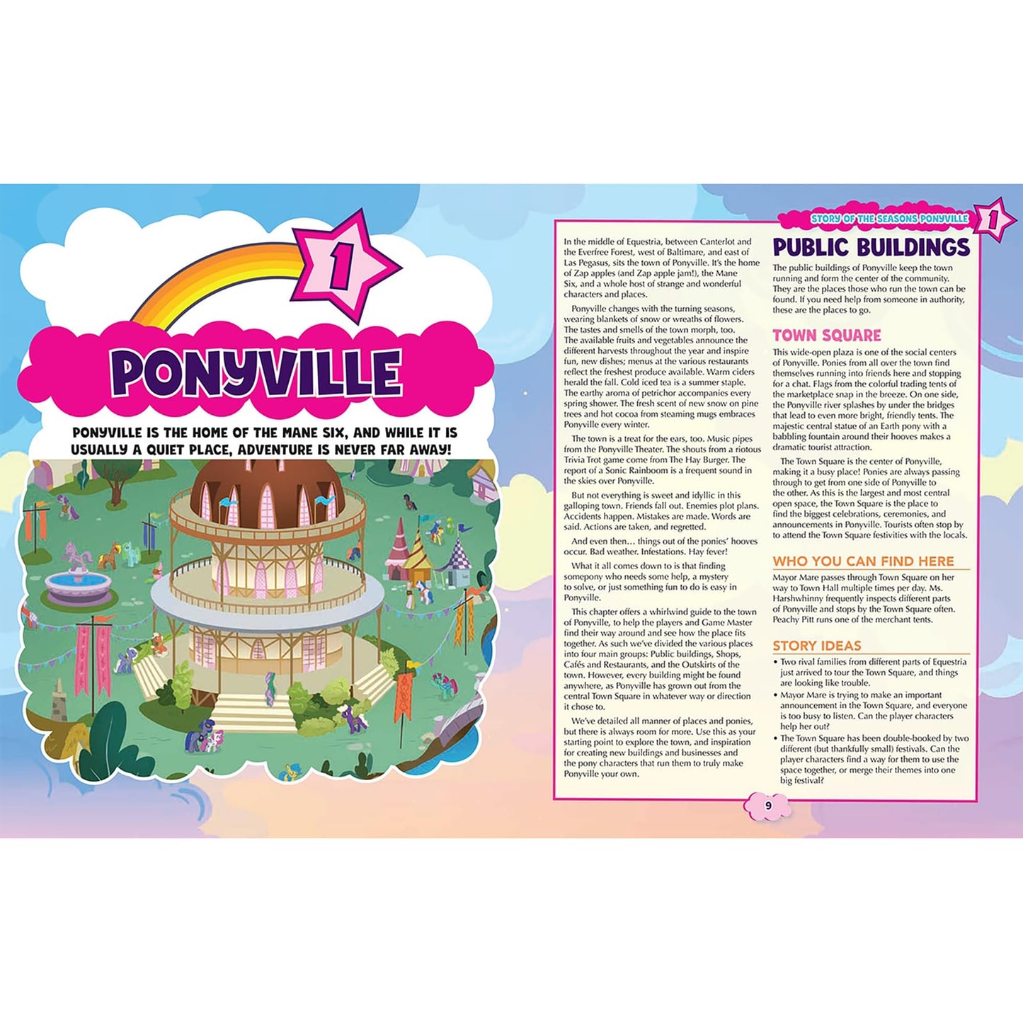 Renegade Game Studios: My Little Pony RPG - Story of The Seasons - Expansion Hardcover Book, Roleplaying Game, Celebrate Friendship All Year Round 3