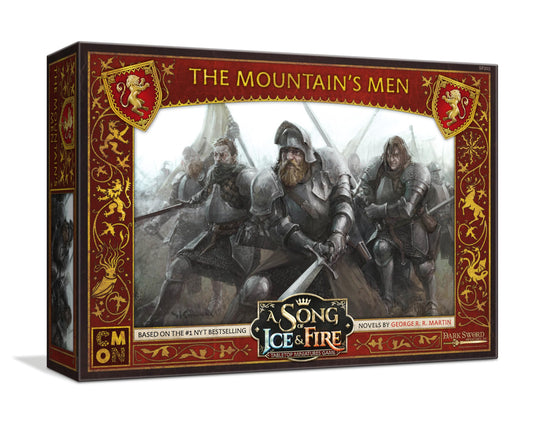 CMON A Song of Ice and Fire Tabletop Miniatures Game The Mountain's Men UNIT BOX - Command a Fearsome Mercenary Unit! Strategy Game for Adults, Ages 14+, 2+ Players, 45-60 Minute Playtime, CMON 1
