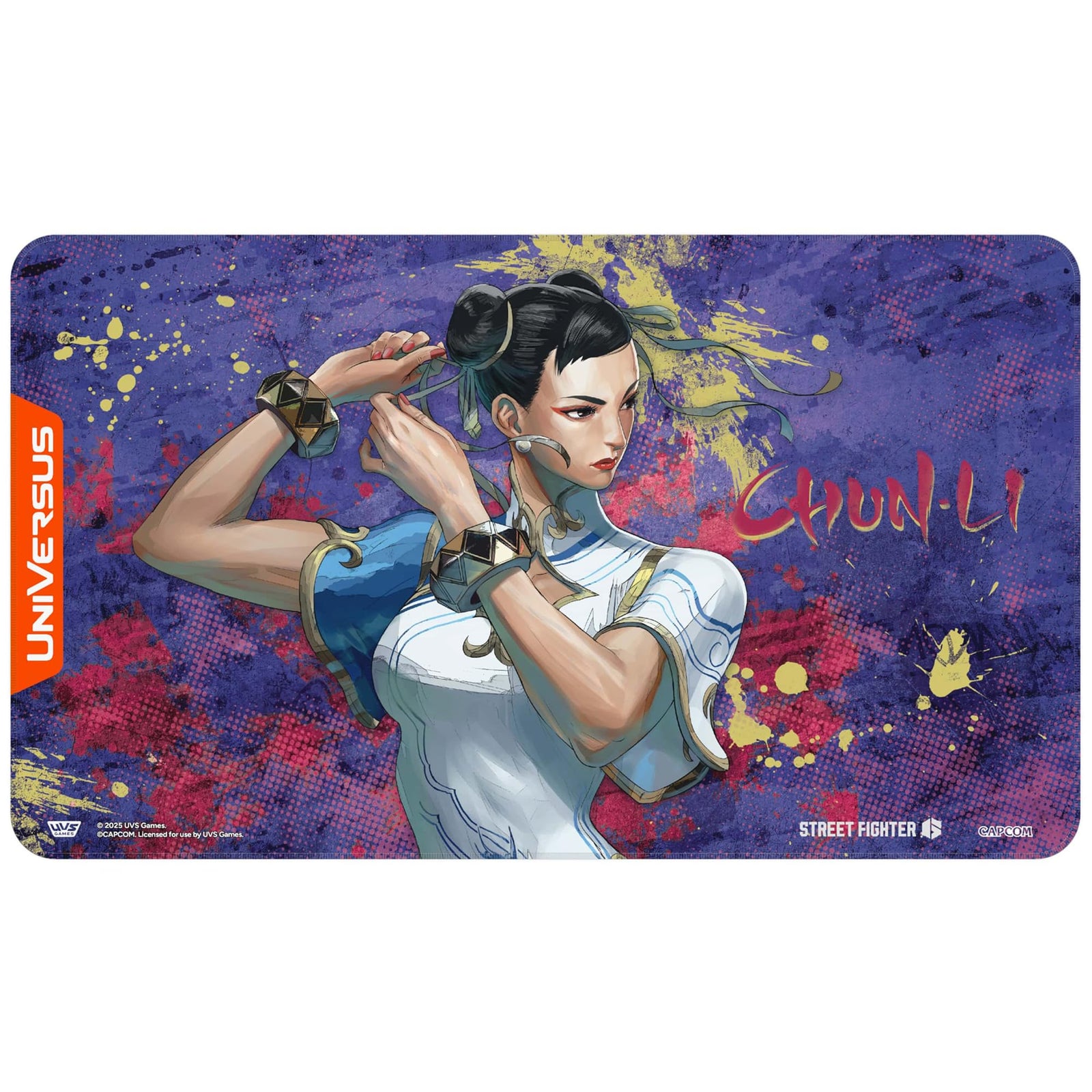 UVS Street Fighter 6 Challenger Series Playmat Chun Li Trading Card Game by UniVersus 1
