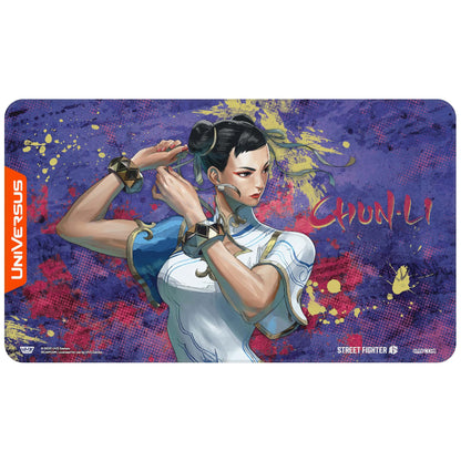 UVS Street Fighter 6 Challenger Series Playmat Chun Li Trading Card Game by UniVersus 1