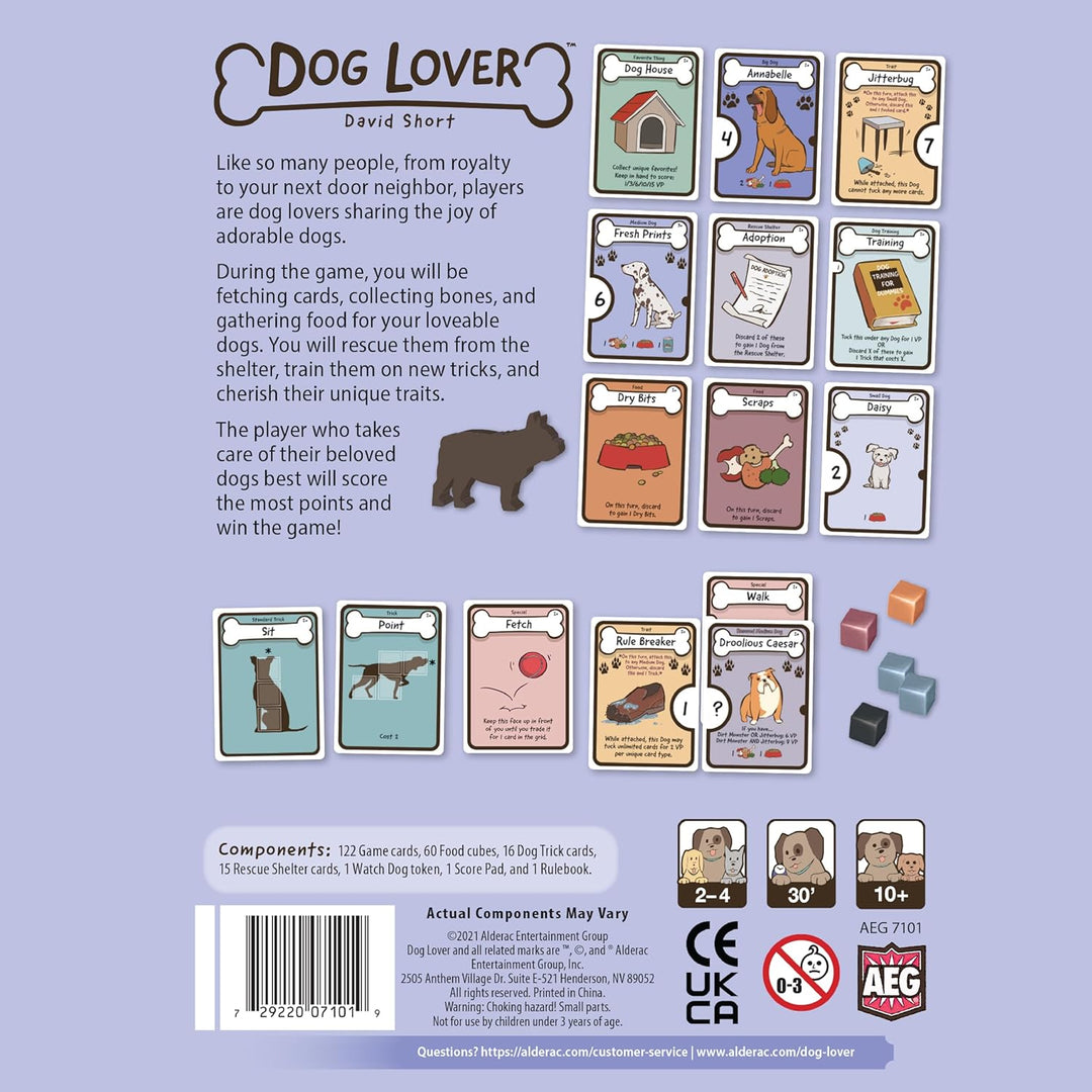 Dog Lover Board Game by Alderac Entertainment Group