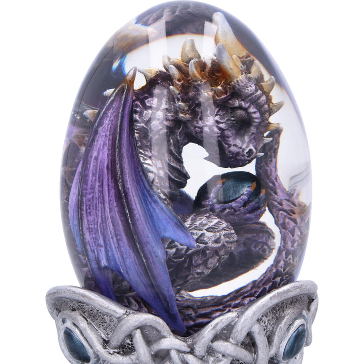 Elemental Dragonlings Air Dragon in Clear Egg 12cm