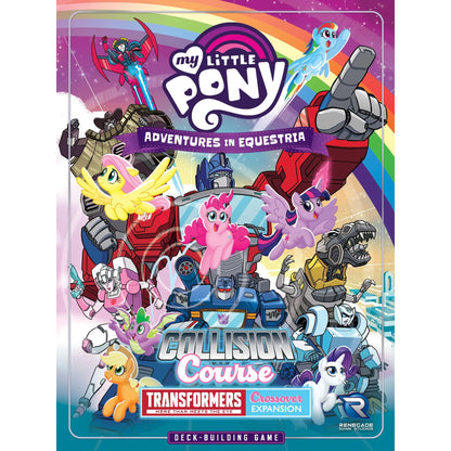 Renegade Games: My Little Pony: DBG Collision Course A Transformers Crossover Expansion - Adventures in Equestria Deck-Building, Ages 14+, 1-4 Players 5