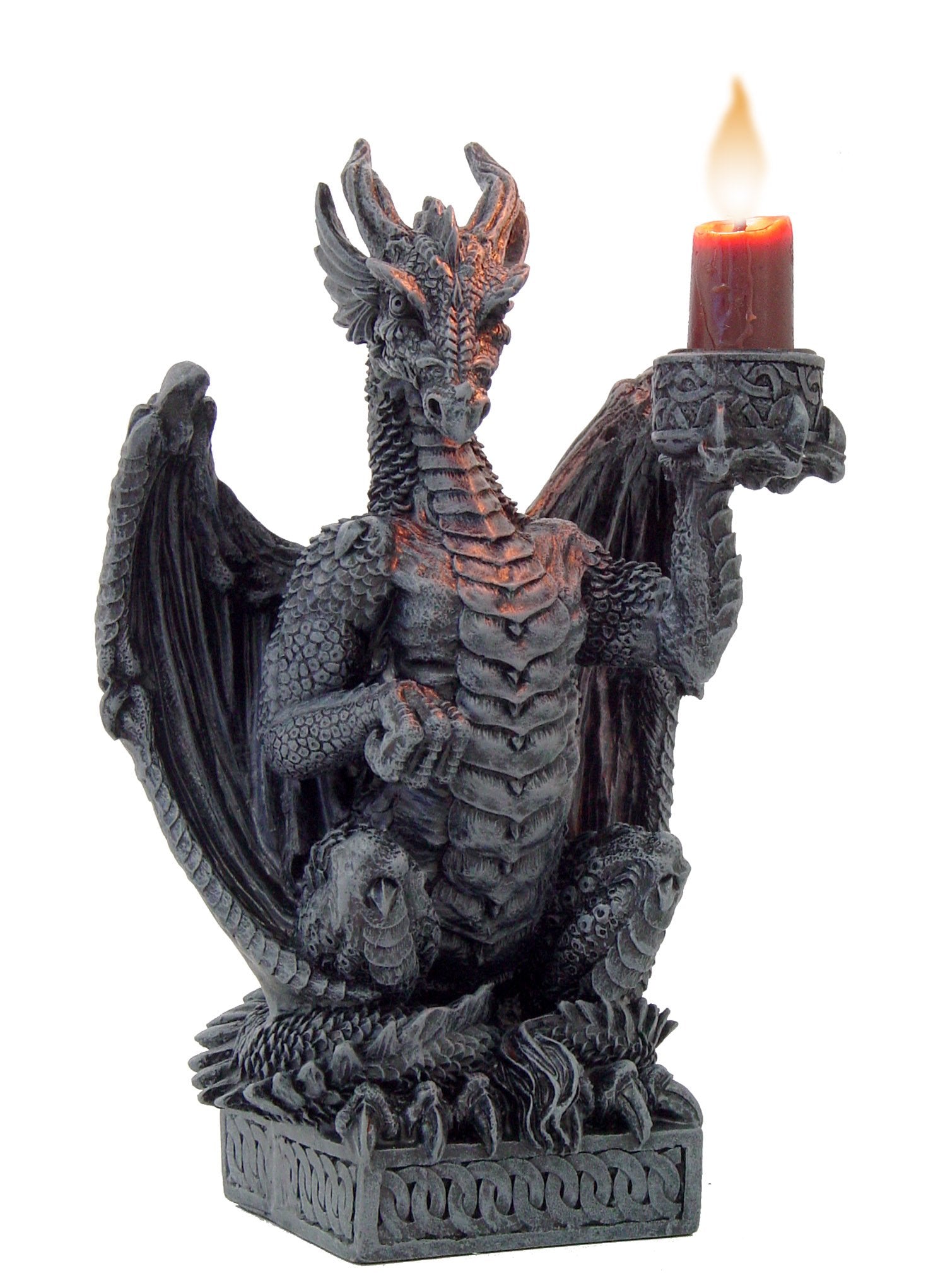 Light Keeper Dragon Candle Holder 15cm 2