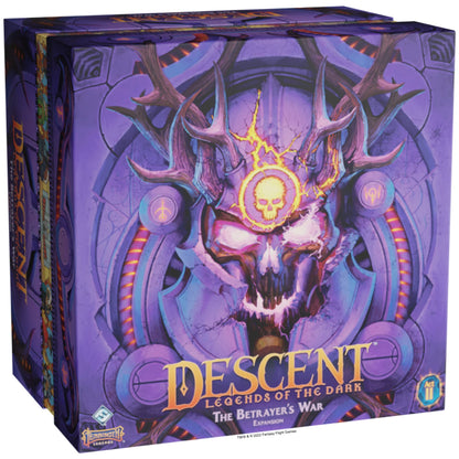 Descent Legends of The Dark Board Game The Betrayer's War Expansion - Fantasy RPG Strategy Game, Cooperative Game, Ages 14+, 1-4 Players, 3-4 Hour Playtime, Made by Fantasy Flight Games 1