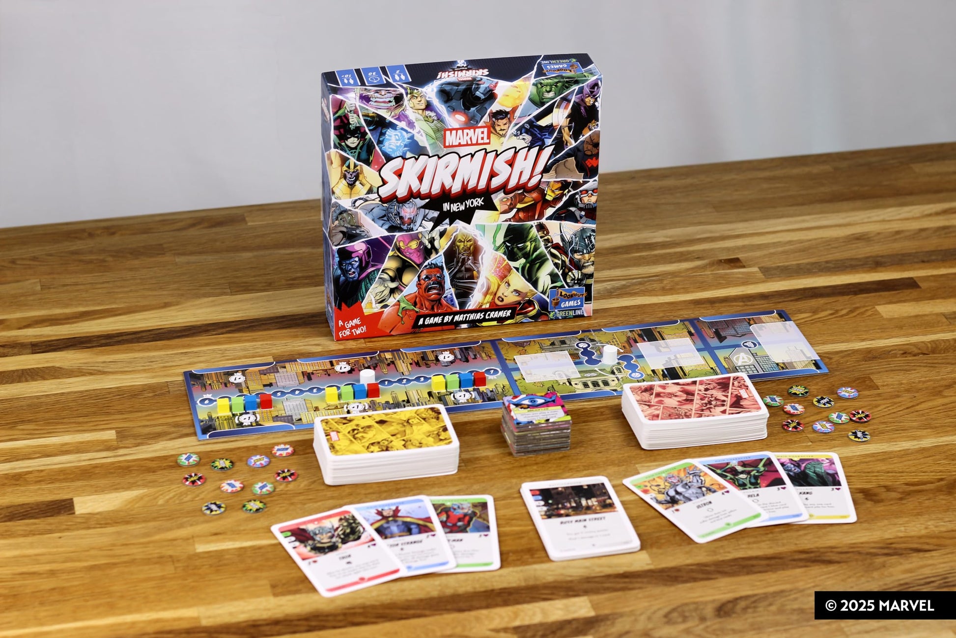 Marvel Skirmish In New York Board Game by Lookout Spiele 2