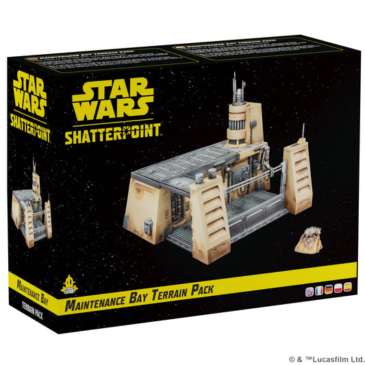 Atomic Mass Games Star Wars Shatterpoint Maintenance Bay Terrain Pack - Enhance Gameplay! Tabletop Miniatures Game for Kids and Adults, Ages 14+, 2 Players, 90 Minute Playtime, Made 1