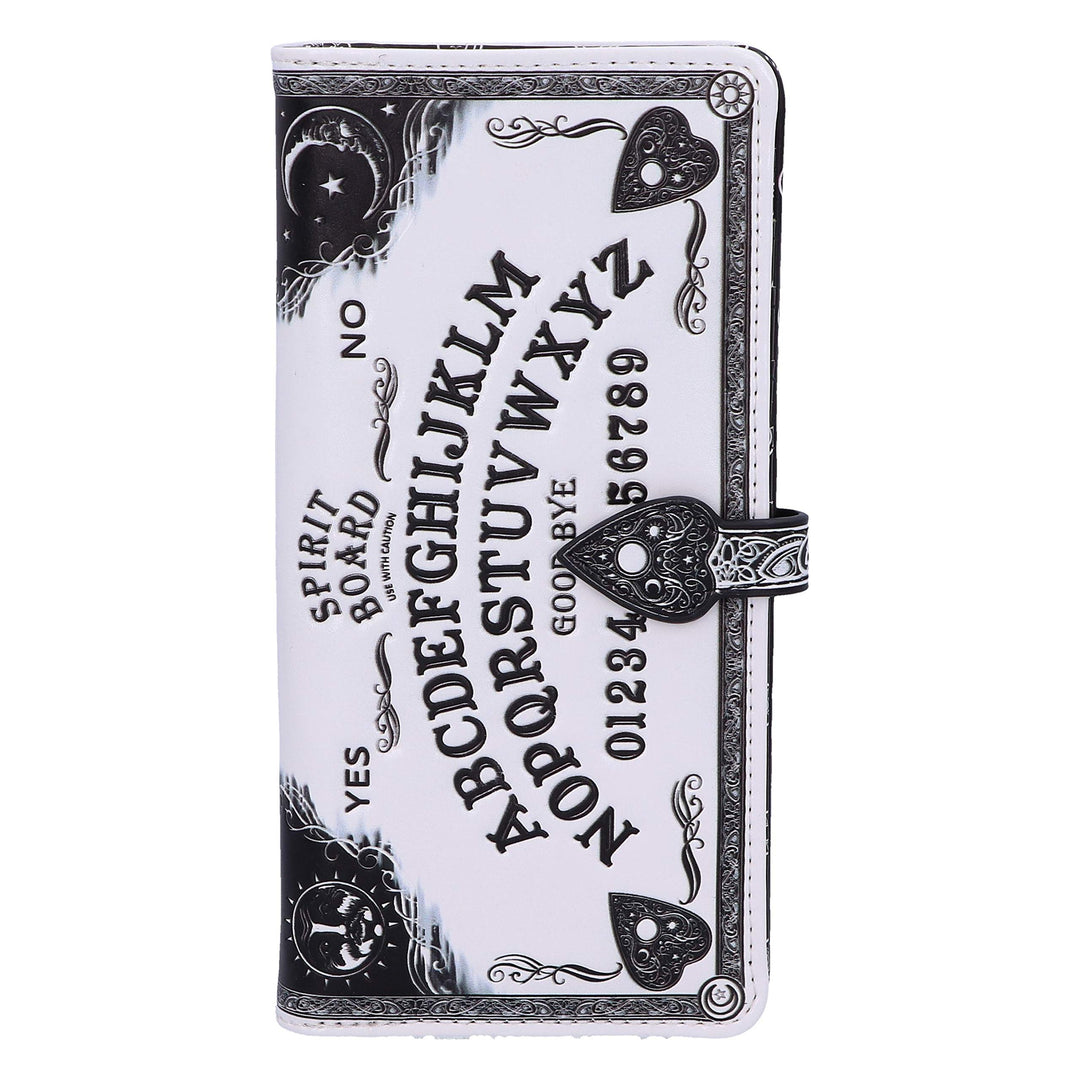 White Spirit Board Embossed Ouija Purse 18.5cm