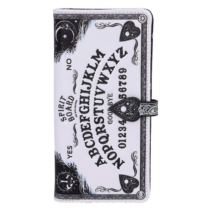 White Spirit Board Embossed Ouija Purse 18.5cm