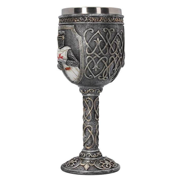 Templars Medieval Knight Goblet 19cm