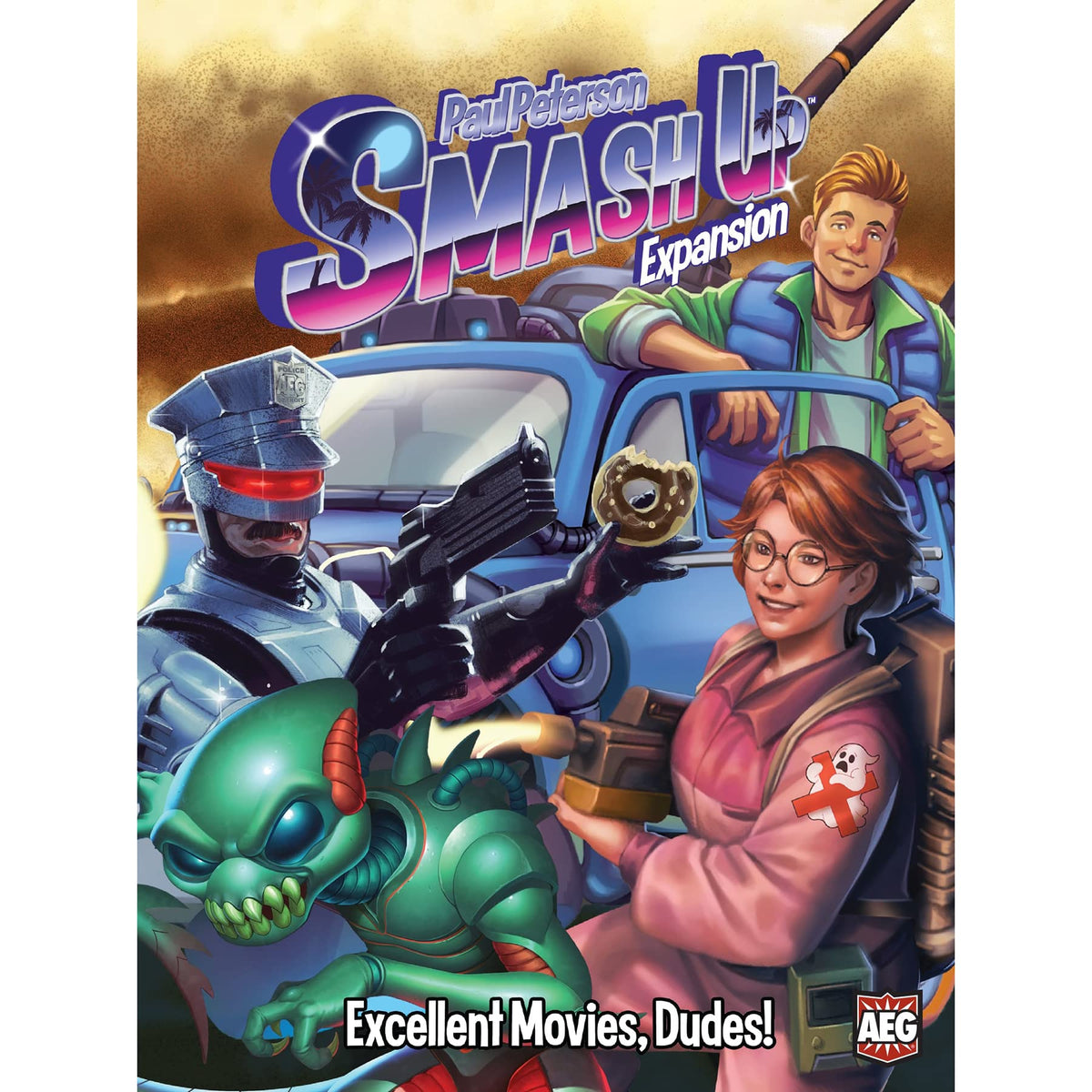 Smash Up Excellent Movies Dudes Board Game by Alderac Entertainment Group 7