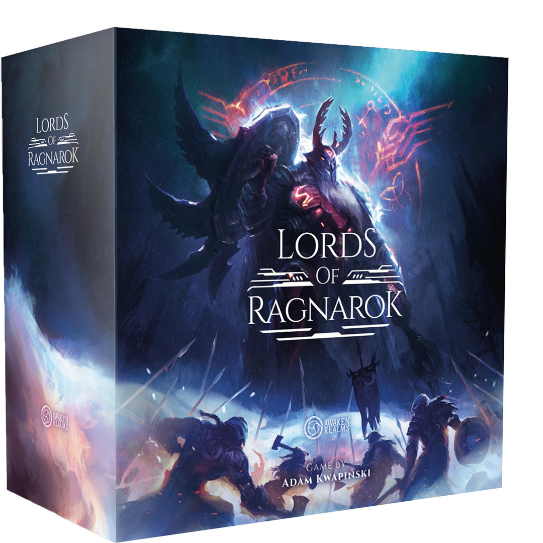 Lords of Ragnarok Board Game (Core Box) - Strategic Asymmetric Warfare, Fantasy Game with a Sci-Fi Twist, Ages 14+, 1-4 Players, 90-120 Minute Playtime, Made by Awaken Realms