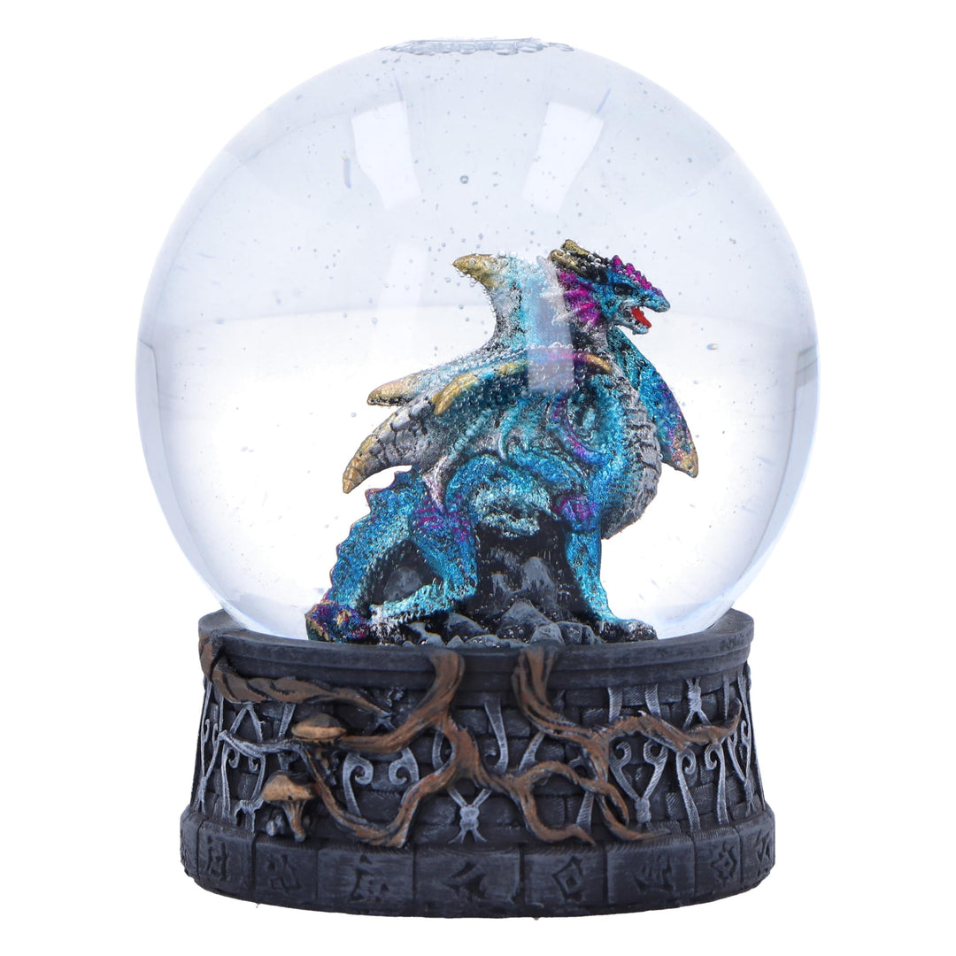 Dragon Storm Gothic Snow Globe 10cm