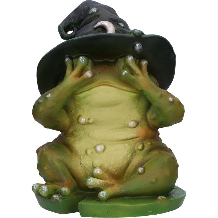 Three Wise Wizard Toad Figurines Toads 10.3cm