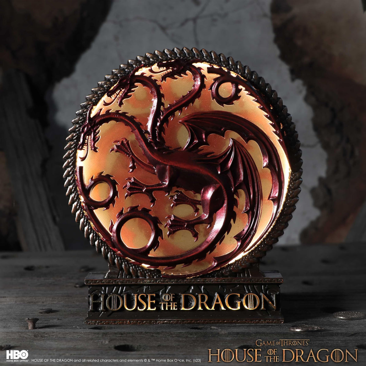 House of the Dragon Lamp 20.5cm Officially Licensed 6
