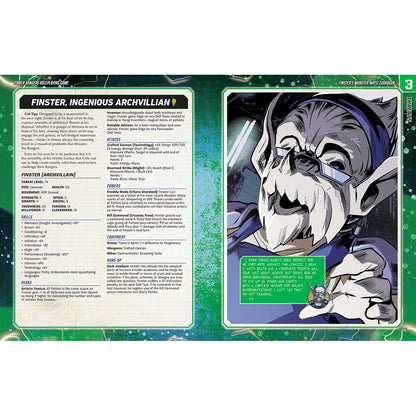 Finsters Monster Matic Cookbook Sourcebook Power Rangers RPG Roleplaying Game by Renegade Studio 5