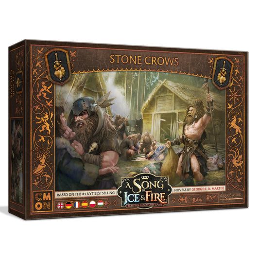 CMON A Song of Ice and Fire Tabletop Miniatures Game Stone Crows Unit Box - Mercenaries for Hire in Westeros! Strategy Game for Adults, Ages 14+, 2+ Players, 45-60 Minute Playtime, Made 1