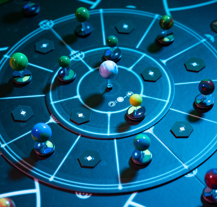 Last Light Board Game - Explore Space, Fight Your Friends, Control an Alien Race, Ages 14+, 2-4 Players, 60 Min