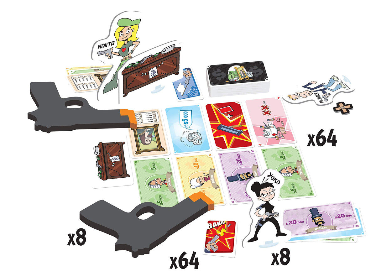 Cash N Guns Second Edition Board Game by Repos 3