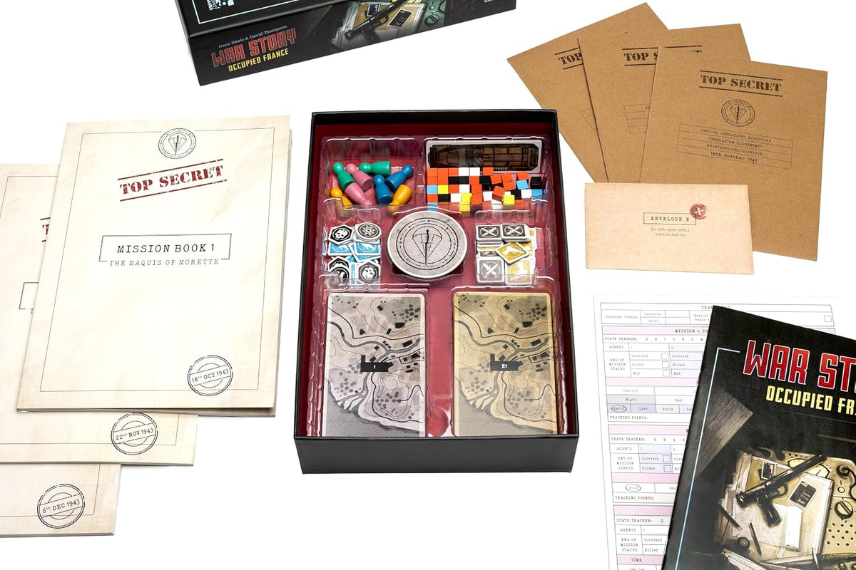 War Story Occupied France Board Game