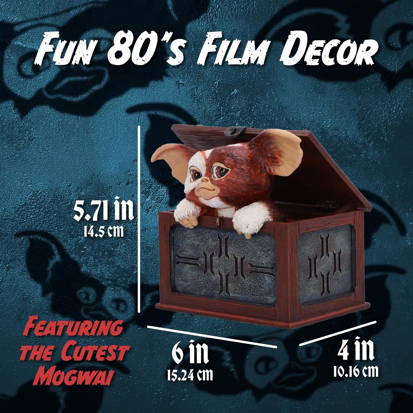 Gremlins Gizmo in a Box Figurine You are Ready 14.5cm Officially Licensed 9