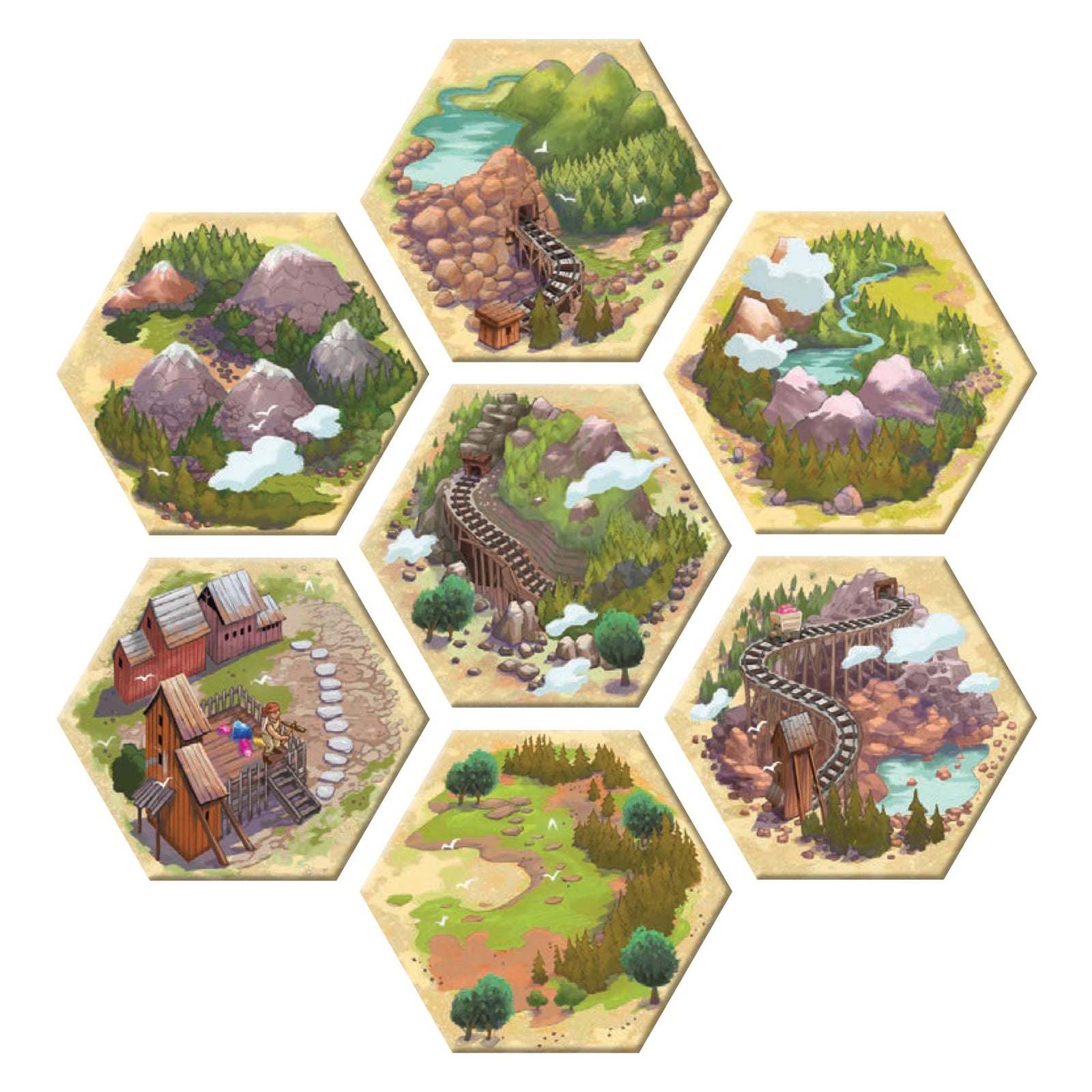 Century: Golem Edition - Eastern Mountains , Purple 2