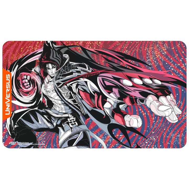 UniVersus: Tekken 8: Jin Playmat - 24 x 14 Neoprene Mat,, Rubber Backing, Tabletop Card Game Accessory, UVS Games, Licensed