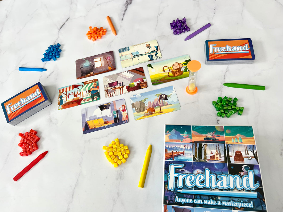 Freehand by Indie Boards & Cards, Party Board Game 3