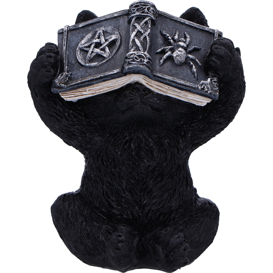 Three Wise Witchy Black Spell Cats 8.5cm