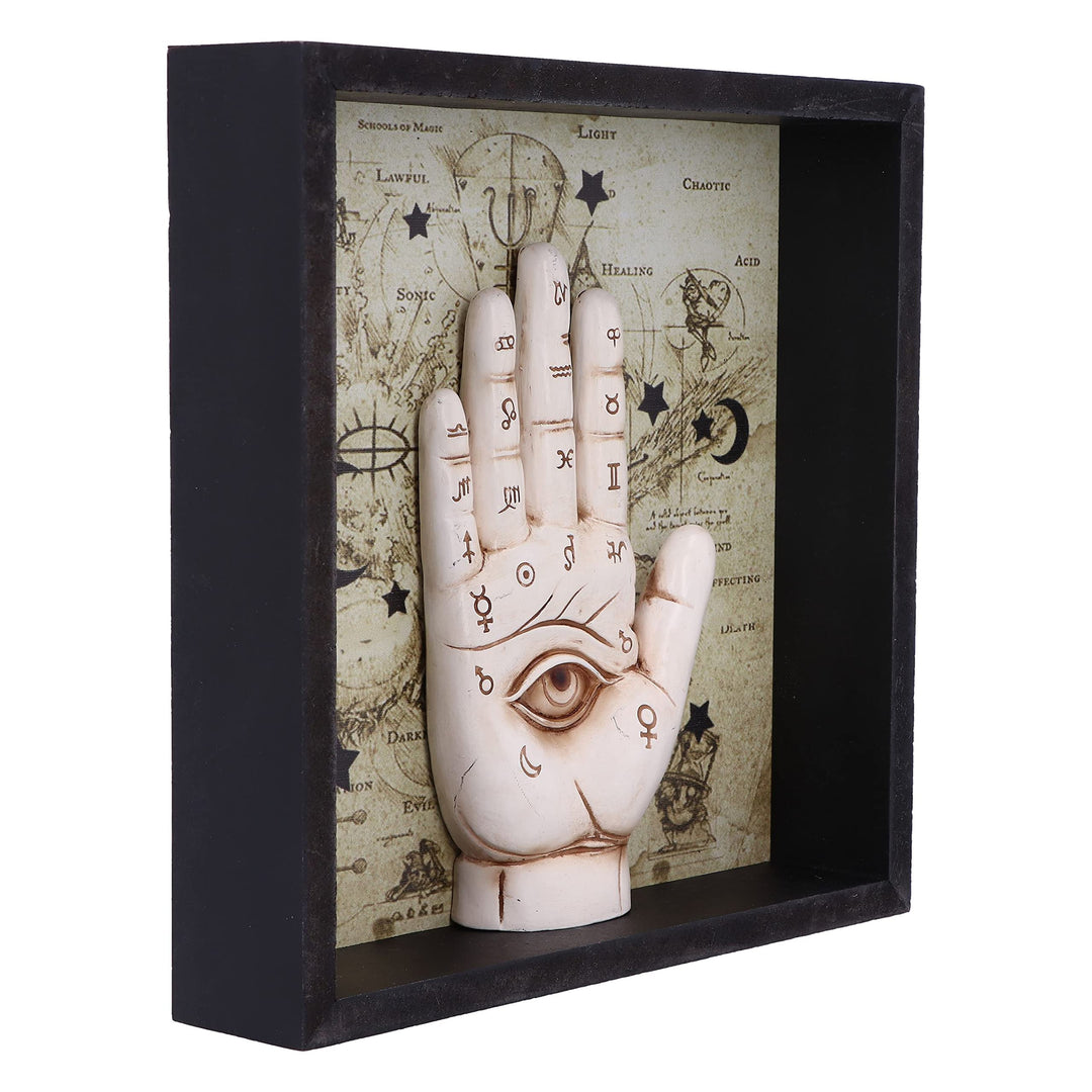 Palmistry Companion Framed Chiromancy Wall Mounted Art 20.2cm