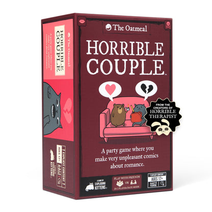 Horrible Couple Board Game by Exploding Kittens 1