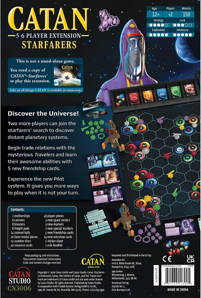 CATAN Starfarers 5 6 Player Board Game Expansion