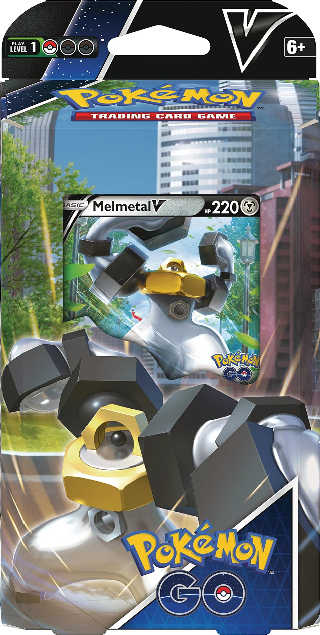 Pokémon TCG: Pokémon GO Melmetal V Battle Deck (60 Cards, Ready to Play)