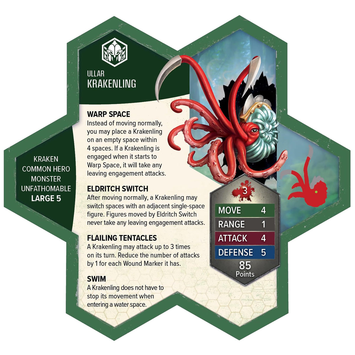 Heroscape Krakenling and Gelryie Vanguards Army Expansion Board Game by Renegade Studio 6