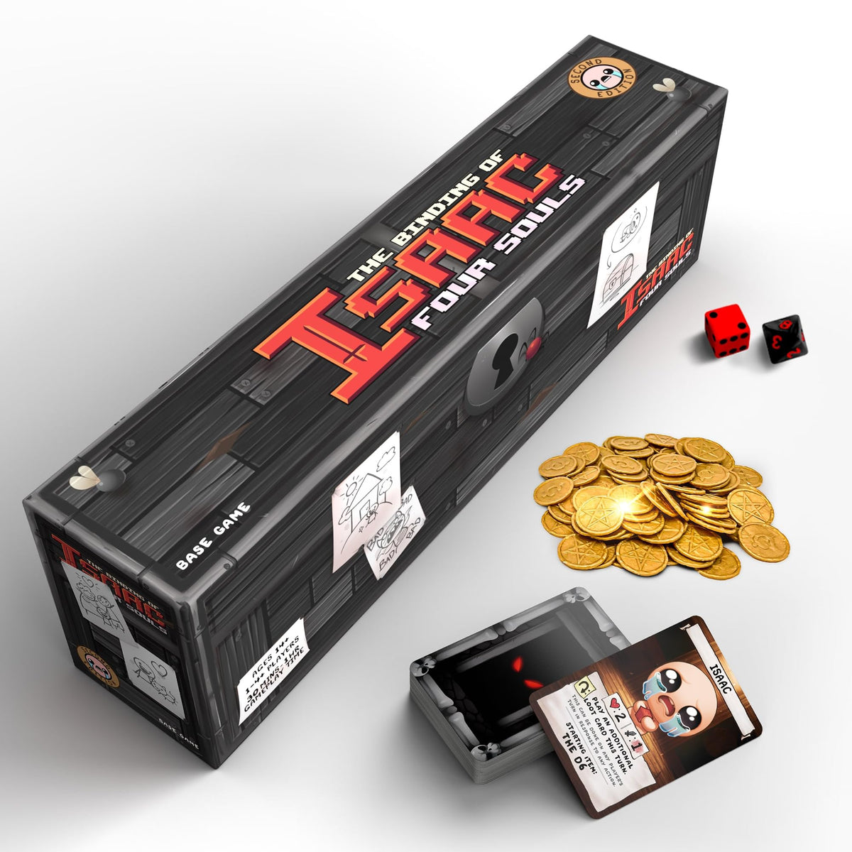 Maestro Media: The Binding of Isaac: Four Souls (2nd Edition) - Strategy Card Game, Officially Licensed, Ages 13+, 1-4+ Players, 30 Min 10