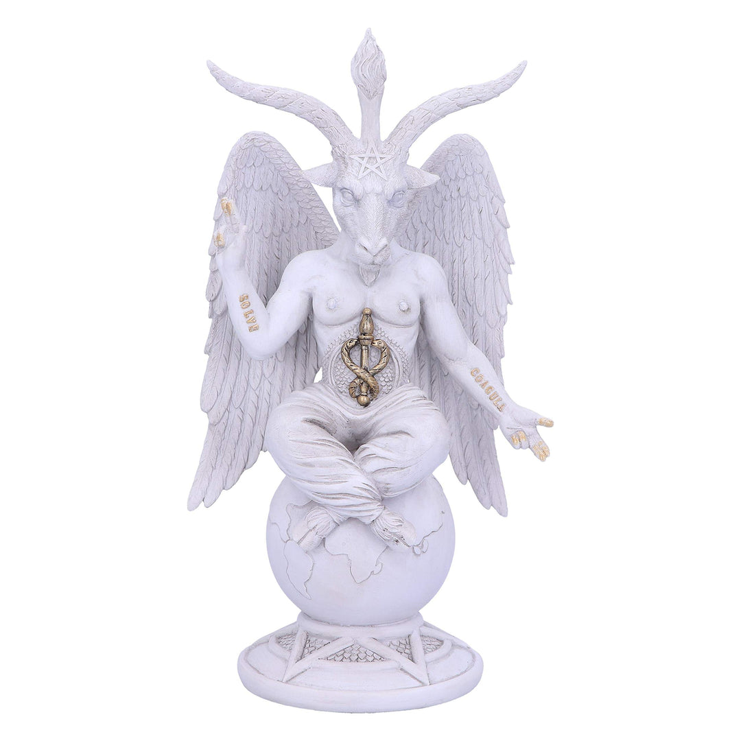 Dark Lord 26cm White Baphomet Figurine