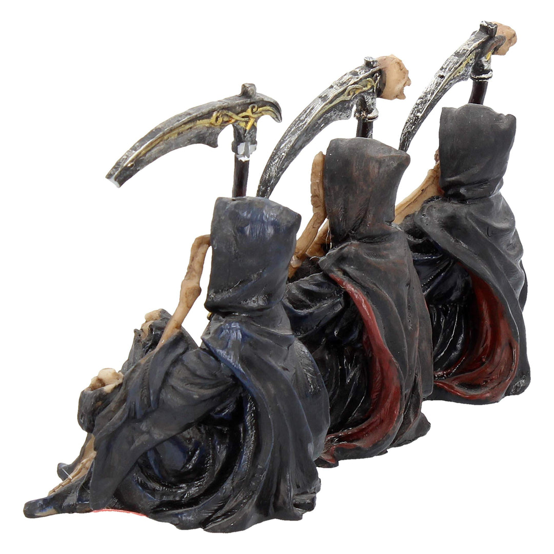 Something Wicked Three Wise Reaper Figurines 9.5cm