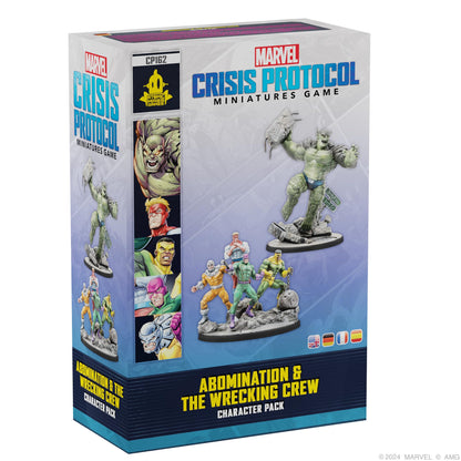 Marvel Crisis Protocol Abomination Wrecking Crew Character Pack Criminal Syndicate 1