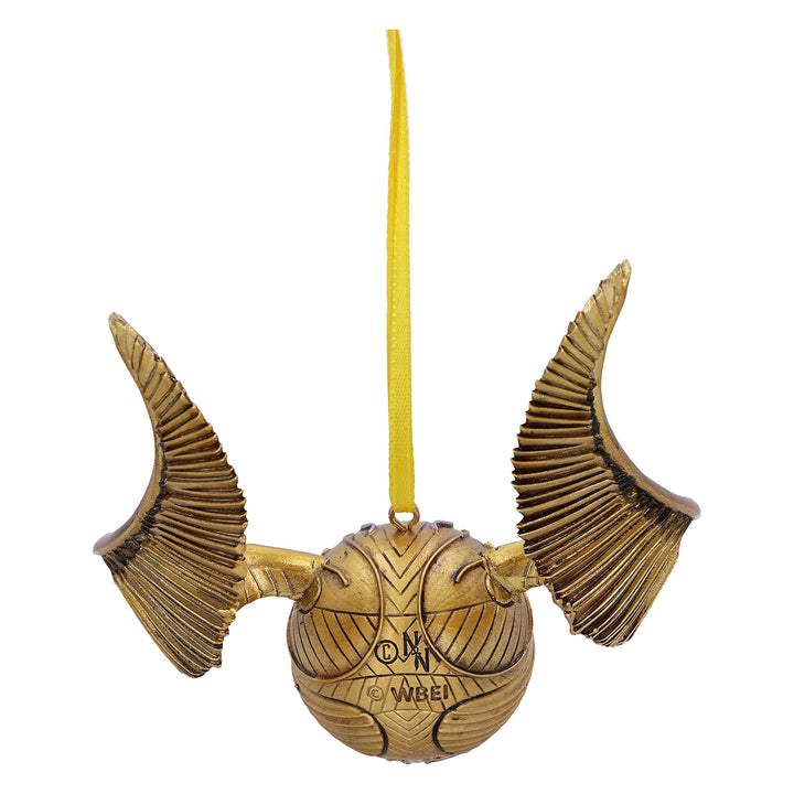 Harry Potter Golden Snitch Quidditch Hanging Ornament Officially Licensed