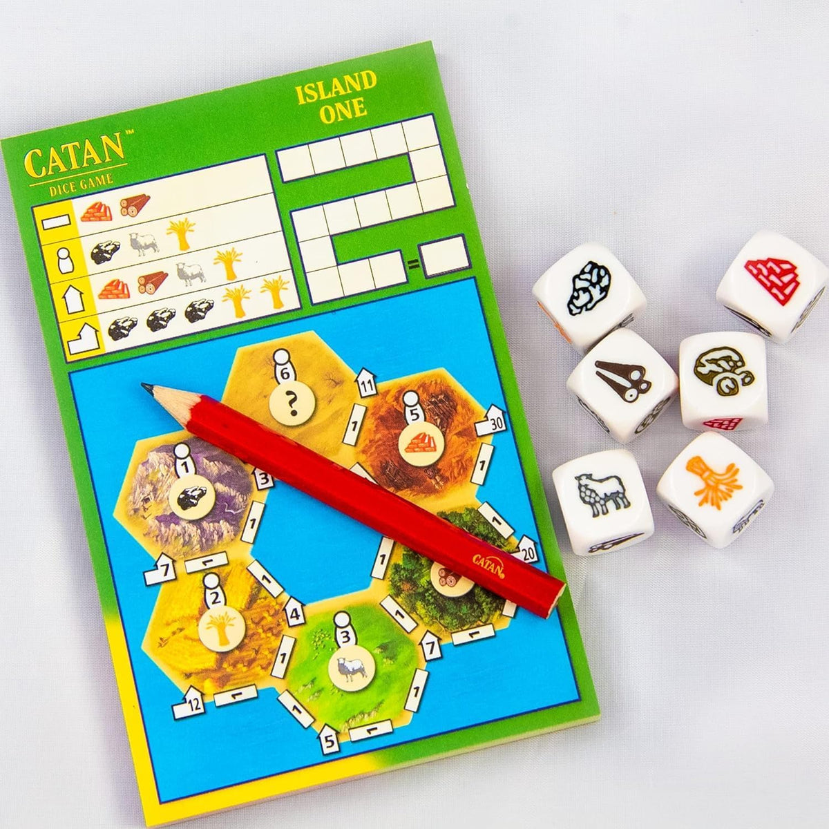 CATAN Dice Game Clamshell Board Game